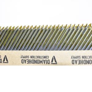 China 34 Degree Collated Paper Strip Nails Ring Shank Nail Length 2&quot; - 3-1/2&quot; wholesale