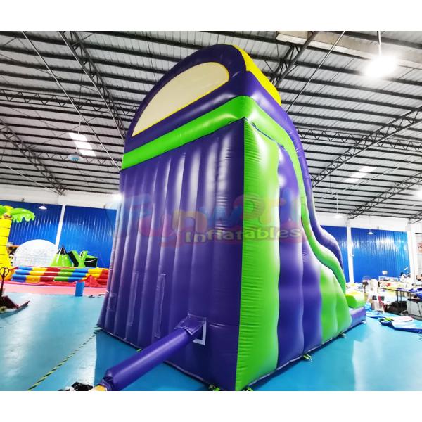 Multi Color 1000D Bounce House Inflatable Water Slide With Pool
