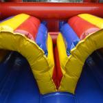 Commercial Obstacle Course Jumping Castle Colourful For Kids Amusement
