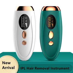 China 24W Green Handheld Laser Hair Removal Device , IPL Hair Remover Portable wholesale