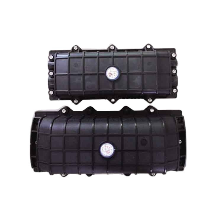 China Plastic Black Outdoor Fiber Splice Enclosure 10-12 Inch wholesale