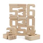 Jenga Games Wooden Building Blocks Toy Number Montessori