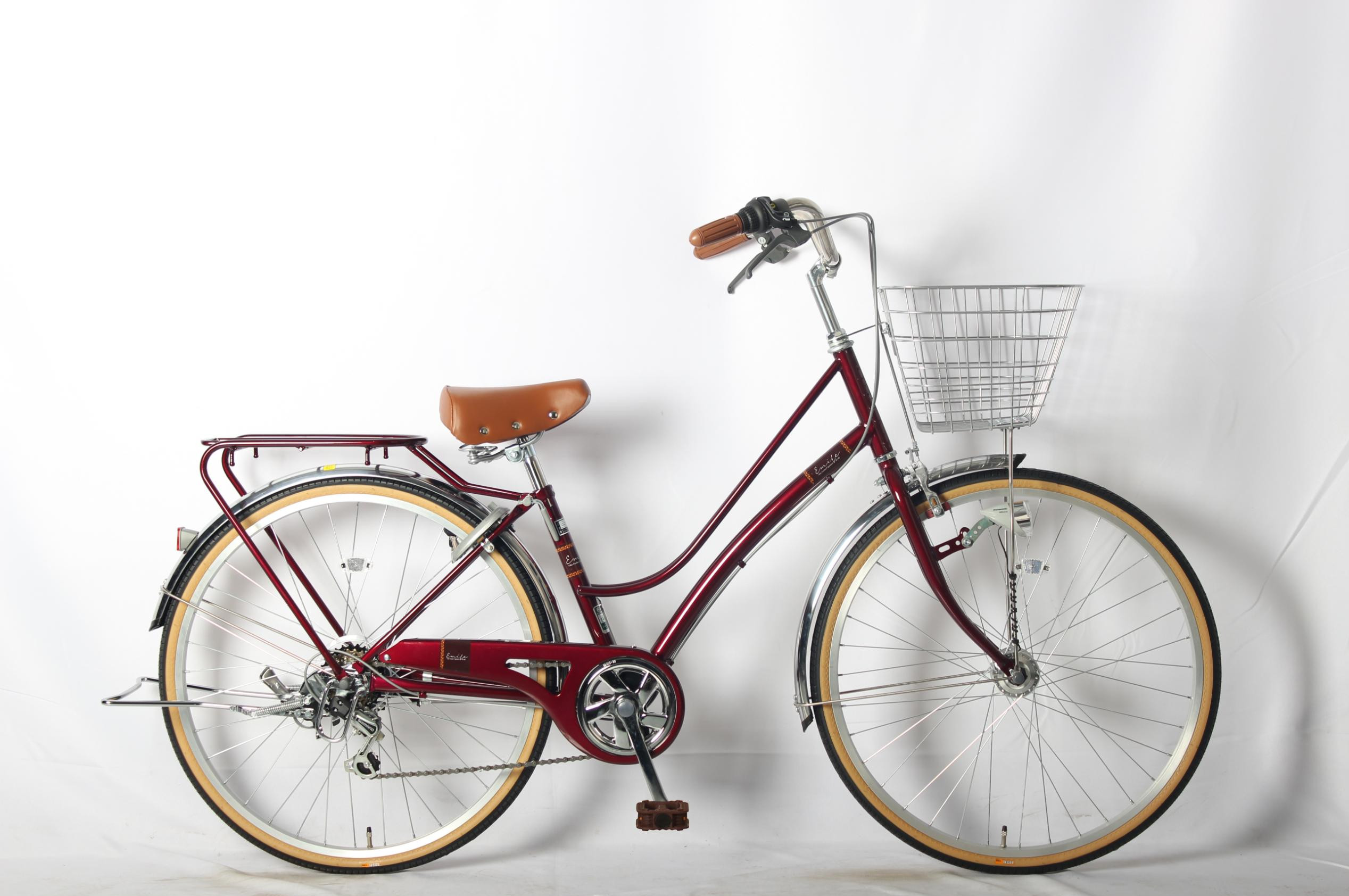 OEM City Commuter Bikes 26 Inch Lady Bike 6 Speed With Caliper Brake