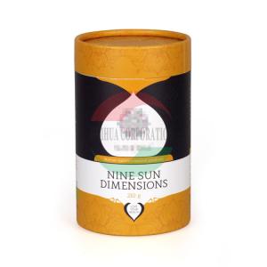 China Printing Clear Plastic Skin Care Paper Composite Cans Plastic Cylinder Jar wholesale