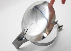 China 7in Mitered Cut Exhaust Stacks OEM Chrome Rain Cap wholesale