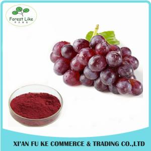 China Anti-inflammation Natural Grape Skin Extract Powder 5% Resveratrol wholesale