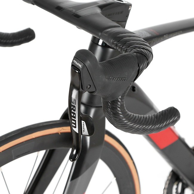 Carbon T900 Road Bicycle Twitter CYCLONEpro Carbon Full Inner Cable Handlebar 700C
