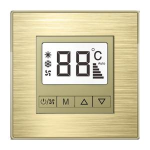 China Aluminum / Glass Home Smart Thermostat , Modbus Hotel Room Thermostat wholesale