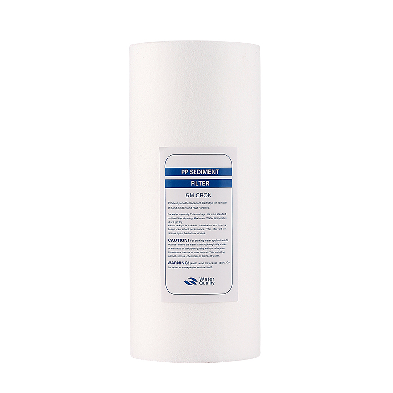 Endurance Performance PP Non-Woven Material Water Filter Element for Food Filtration