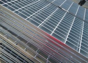 China Walkway Q235 Stainless Steel Trench Drain Grates Mesh 100mm Pitch wholesale