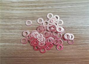 China OEM ODM Metal Sealing Washer , Stainless Steel Washer Copper Plated Gasket wholesale