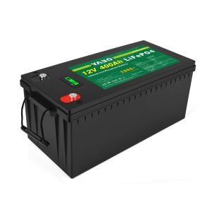 China 400 Ah lifepo4 prismatic battery 12.8V Deep Cycle Prismatic 4S2P 5120W wholesale