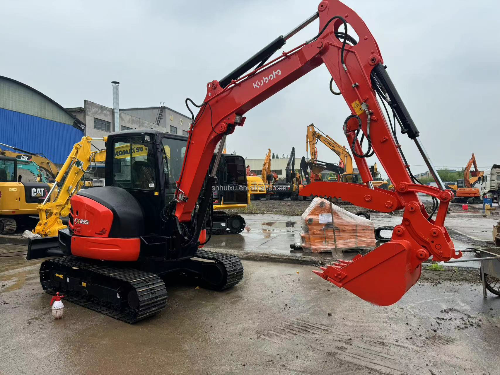 Kubota 165 Used mini crawler Excavator for janpan orignal