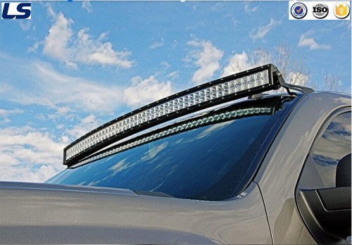 50" Curved LED Bar Light Roof Top Mount Bracket for Toyota Tubdra 2007-2014