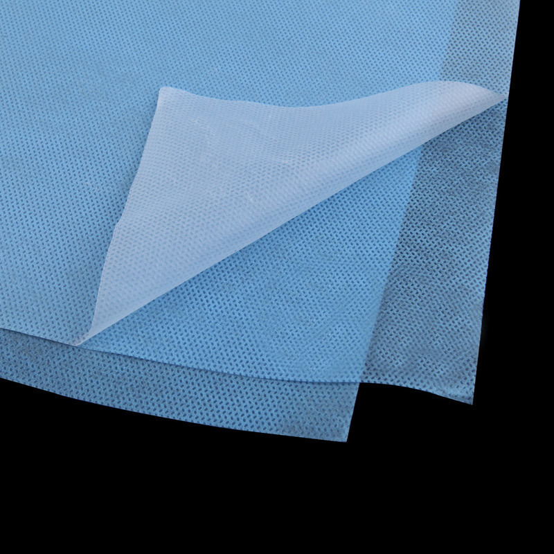 Water Resistant Laminated Nonwoven Fabric Raw Material Strong Strength For Medical Use