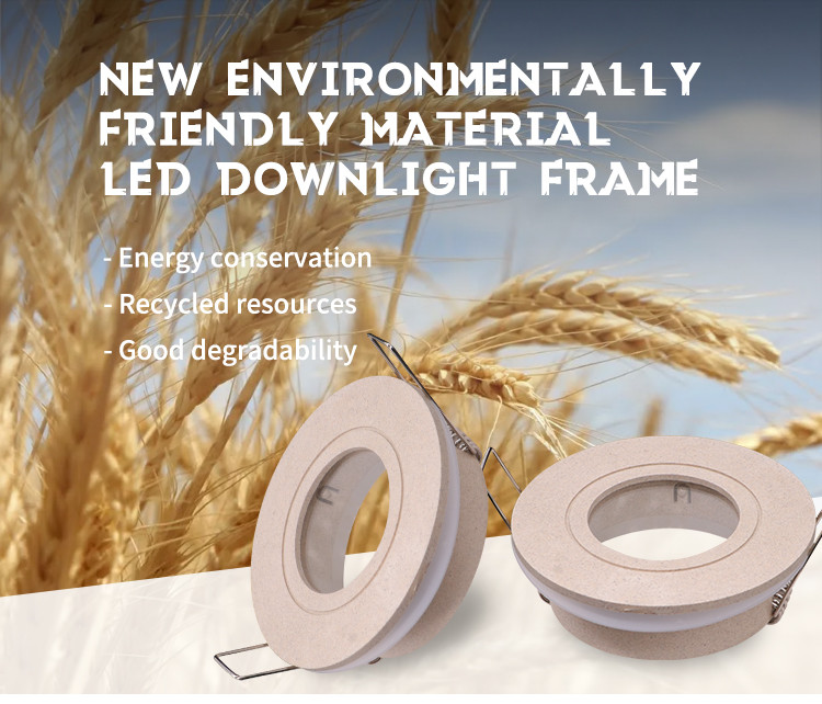 Eco Friendly Downlight Enclosure Round IP65 Recessed Can Light Housing