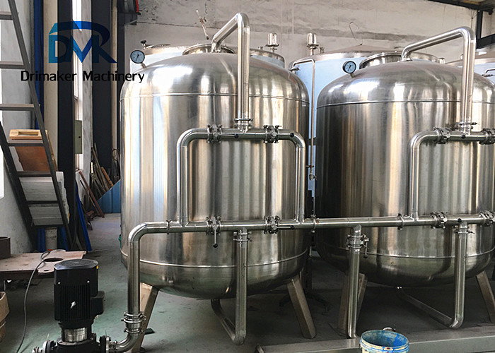 Stable Performance Industrial Ro Water Systems Stainless Steel 3000l Per Hour