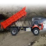 Capacity 12 Tons Underground Mining Truck 4x2 Drive