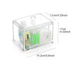 Cotton Pads Holder Makeup Organizer Cosmetics Makeup Cotton Swab Holder Cotton