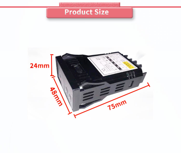 48*24*75mm UNIVO UBMT600Y Intelligent Control and Display for Universal Input Signals