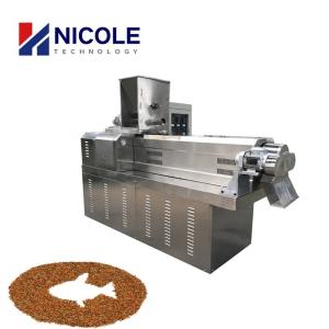 China Electric 45kw Floating Fish Feed Extruder Machine Commercial 200kg wholesale
