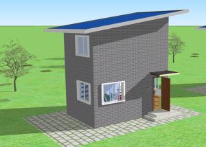 China Prefab Steel Structure Villa Duplex Lightweight Steel Frame House Galvanized wholesale