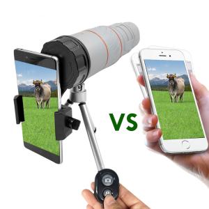 China Unique 12X50 High Powered Monocular Scope For Smartphone Birding wholesale