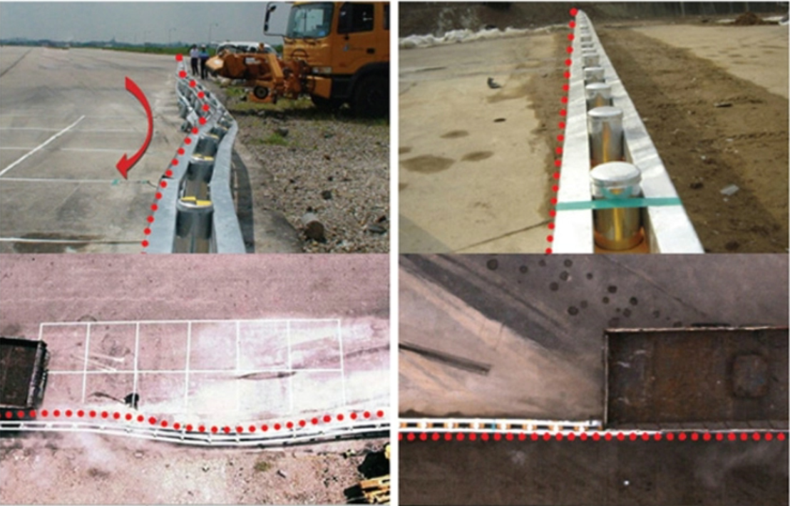 Custom Color Metal 2 Bending Stainless Steel Highway Roller Barrier for Traffic Safety
