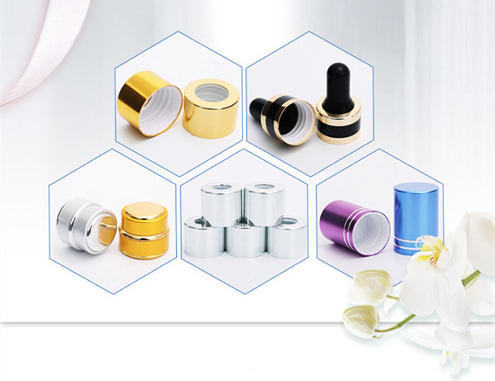 20mm Aluminum Wide Mouth Can Lids For Cosmetic Dispensing Bottle