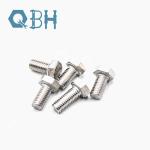304 316 Stainless Steel Din933 Hexagon Bolt Screws Customized Specification