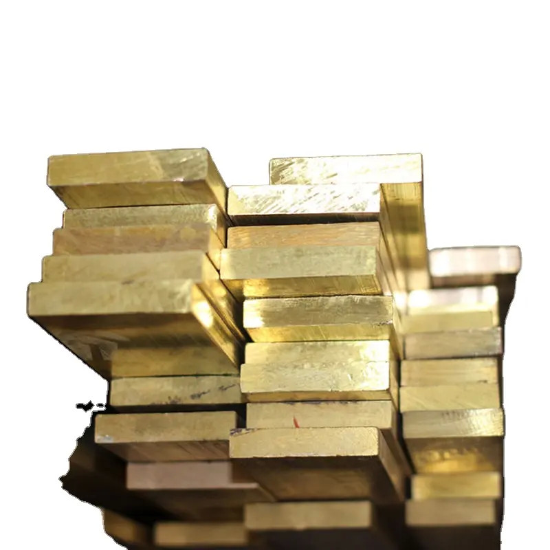 Polished Bright Flat Copper Sheets Brass Flat Stock