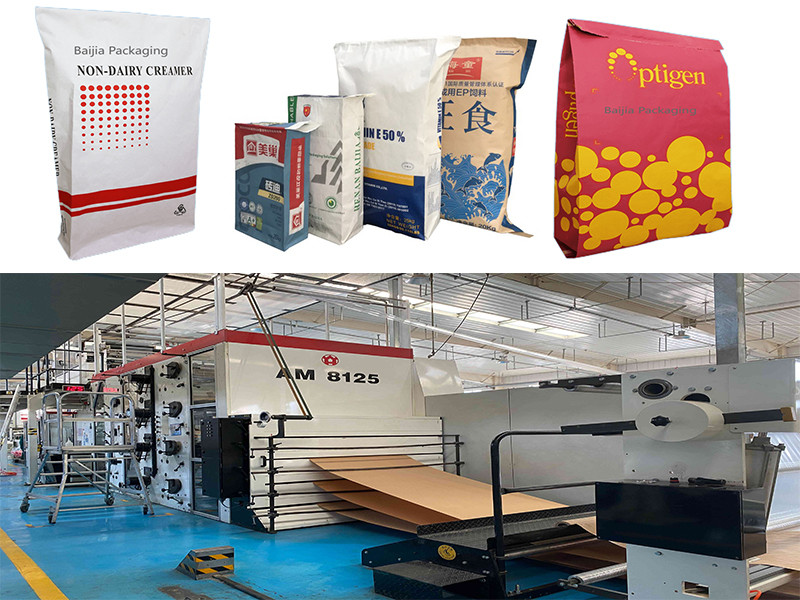 Eco Friendly Industrial Paper Bags With Pinch Bottom Adhesive Sealing And Custom Size For Food Packaging