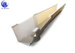 Durable White Plastic PVC Rain Gutters Sink For Villa Eave Historic Buildings