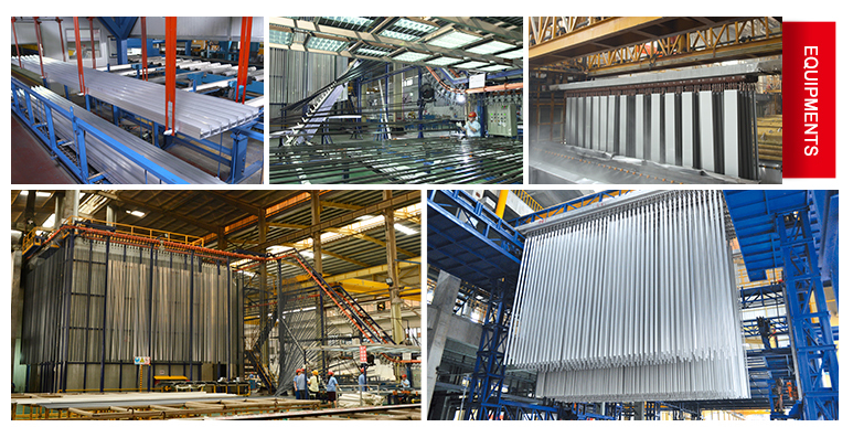 aluminium window profile production lines