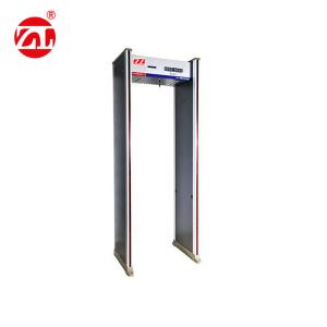 China High Metal Detection Sensitivity 7- Inch Touch Screen Walk Through Metal Detector wholesale
