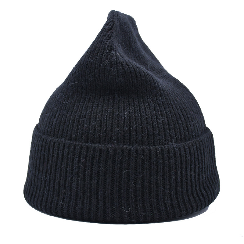High Performance Knit Beanie Hats With Embroidery Pattern Custom Colors