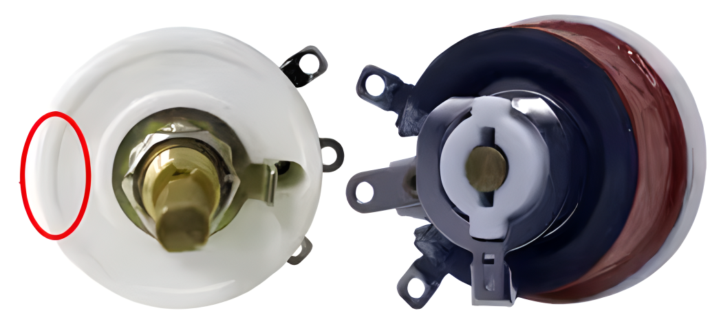 BC1 Disc Adjustable Resistance Wire Wound Ceramic Disk Resistor with Adjustable Parts
