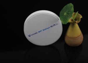 China High Translucency 47% Dental Zirconia Discs 1050 Mpa High Bending Strength wholesale