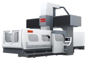 China Higher Position Accuracy Double Column Machining Center 8000KG Max Load wholesale