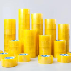China Waterproof Transparent BOPP Packing Tape Strong Adhesive Packaging Tape wholesale