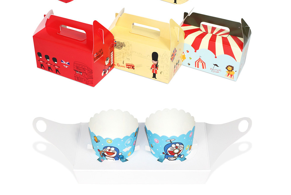 Food Grade Soy Ink Printing Custom Cardboard Display Boxes With Clear Window
