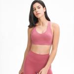 High Quality Wholesale Racer Back V Neck Sports Bra Custom Logo Gym Bras Sports
