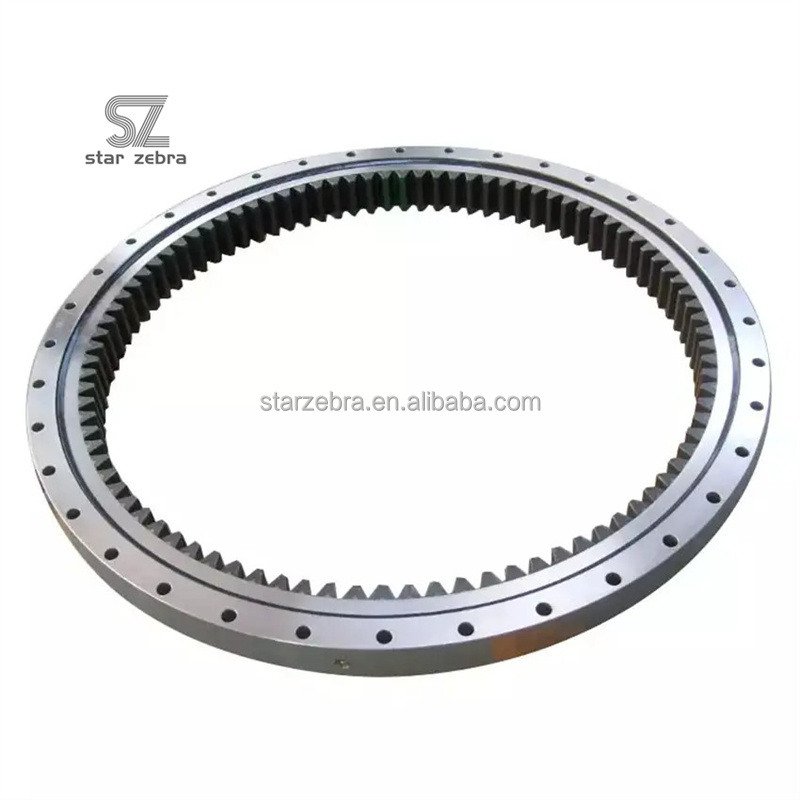Silver Excavator Swing Bearing Slewing Gear Ring Bearing for PC200-7 PC220-7 PC200-8 at Affordable