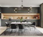 Modern Luxury Interior Furniture Flat Pack Design Cupboard Kitchen Cabinets