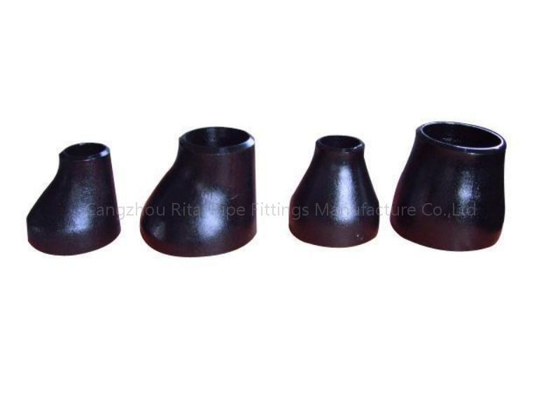 BLACK Threaded Eccentric Reducer Fitting Reducer Butt Weld SMLS