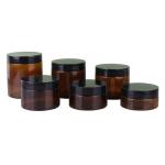 Clear Round Cosmetic Cream Jar 50ml-250ml For Food Packaging