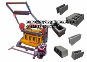 China diesel egglaying concrete block machine for hollow blocks solid blocks wholesale