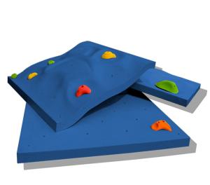China 900MM*900MM*50MM*8T Outdoor 3D Panels Series Rock Climbing Wall for Outdoor Activities wholesale
