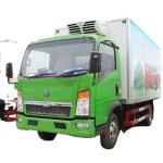 Cheap price SINOTRUK HOWO Refrigerator truck