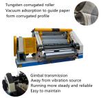 Semi Automatic 1800mm Single Facer Machine Custom Oem F Flute